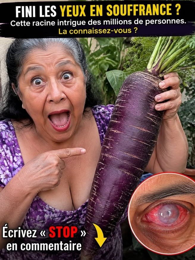 El SECRETO Olvidado: Esta Raíz Violeta Despierta un Poder BRUTAL que Tus Ojos Irritados Imploran (¡No lo Ignoren!)