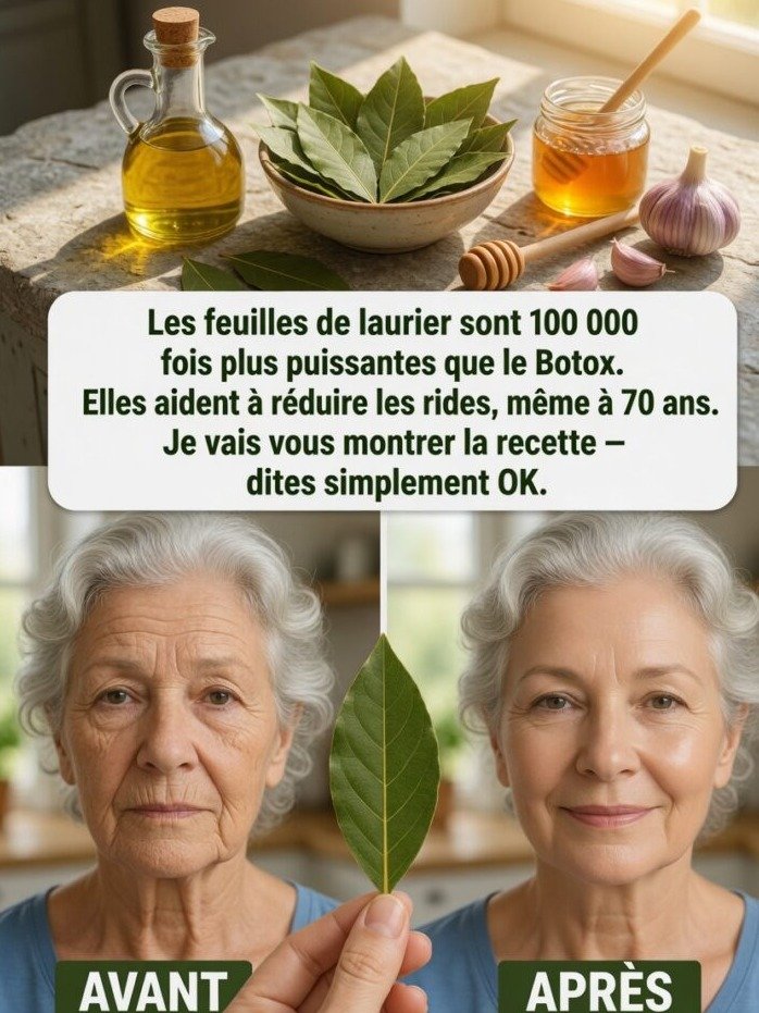 ¡Impactante! El Secreto Oculto en tu Despensa: Cómo las Hojas de Laurel Rejuvenecen tu Piel Después de los 60 (¡Resultados Sorprendentes!)