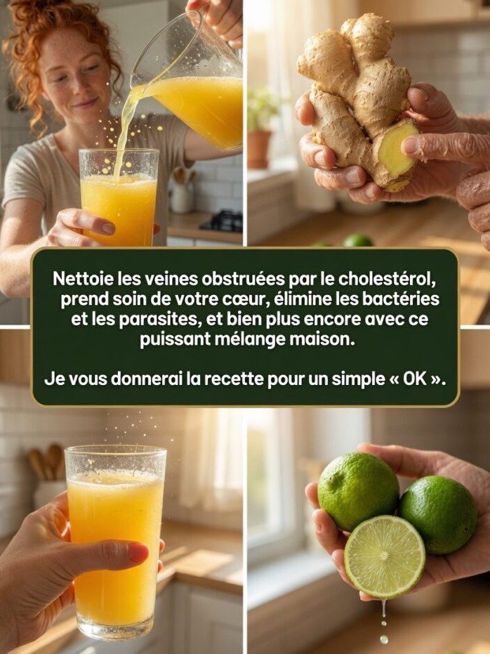El Elixir de la Eterna Juventud: Si tienes entre 30 y 75, ESTA es la bebida MÁGICA de moringa, jengibre y limón que transformará tu energía y salud (¡No te lo pierdas!)