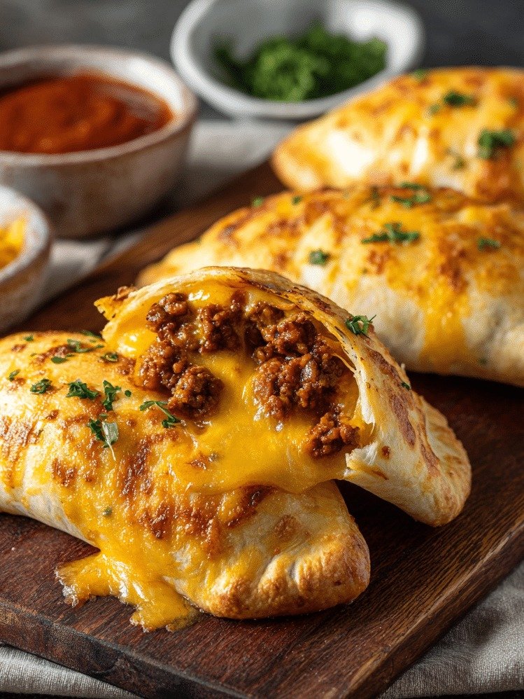 Stop Everything! These 15-Minute Cheesy Taco Pockets Will Become Your New Dinner Obsession!