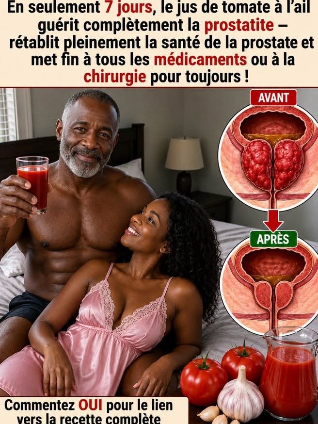 ¡Impactante! Este Vaso de Tomate y Ajo Podría TRANSFORMAR tu Próstata Rápidamente ¡No te lo pierdas!