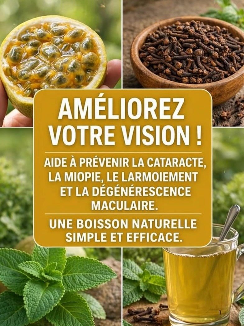 ¡No Vas a Creer lo que Esta Bebida Natural Hace por Tu Vista! Miles Ya la Usan para Ver Mejor