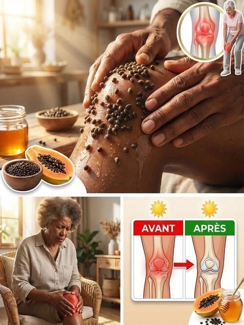 ¡No Tires Esto! El Secreto Olvidado de las Semillas de Papaya que Alivia el Dolor de Rodillas, Espalda y Columna al Instante