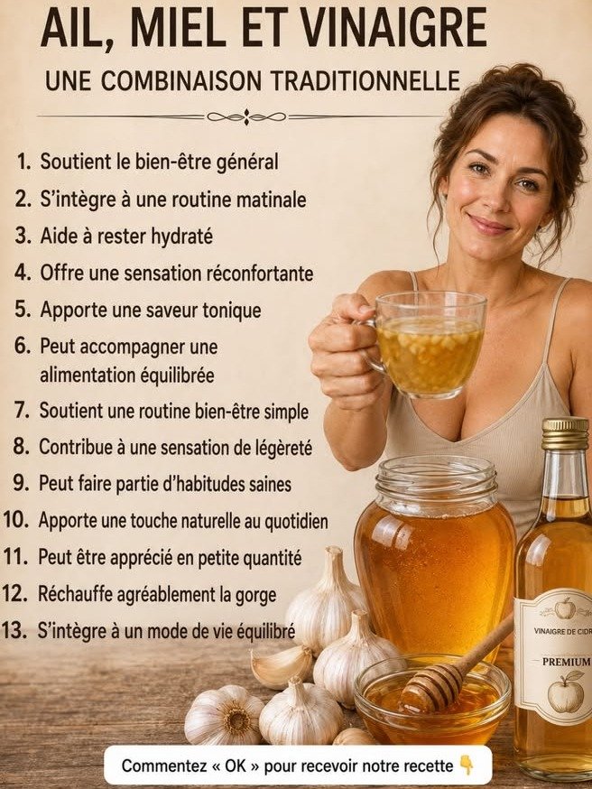 El Secreto Casero Que Todos Comparten: ¡Miel, Ajo y Vinagre de Sidra Revelan Su Poder Real!