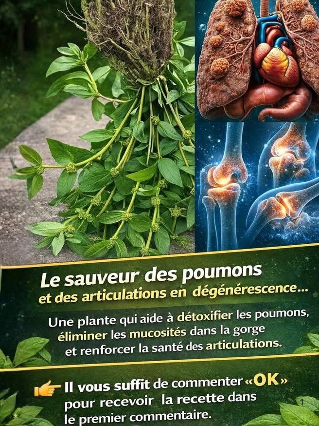 El Secreto Ancestral que Nadie te Contó: ¡Esta Humilde Planta Puede Transformar tus Pulmones y Huesos!