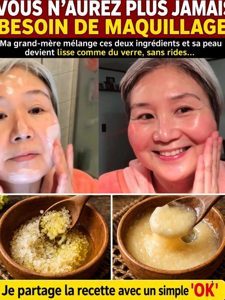 ¡Despierta con una Piel 10 Años Más Joven! El Secreto de la Mascarilla Nocturna Natural que Borra Arrugas Mientras Duermes