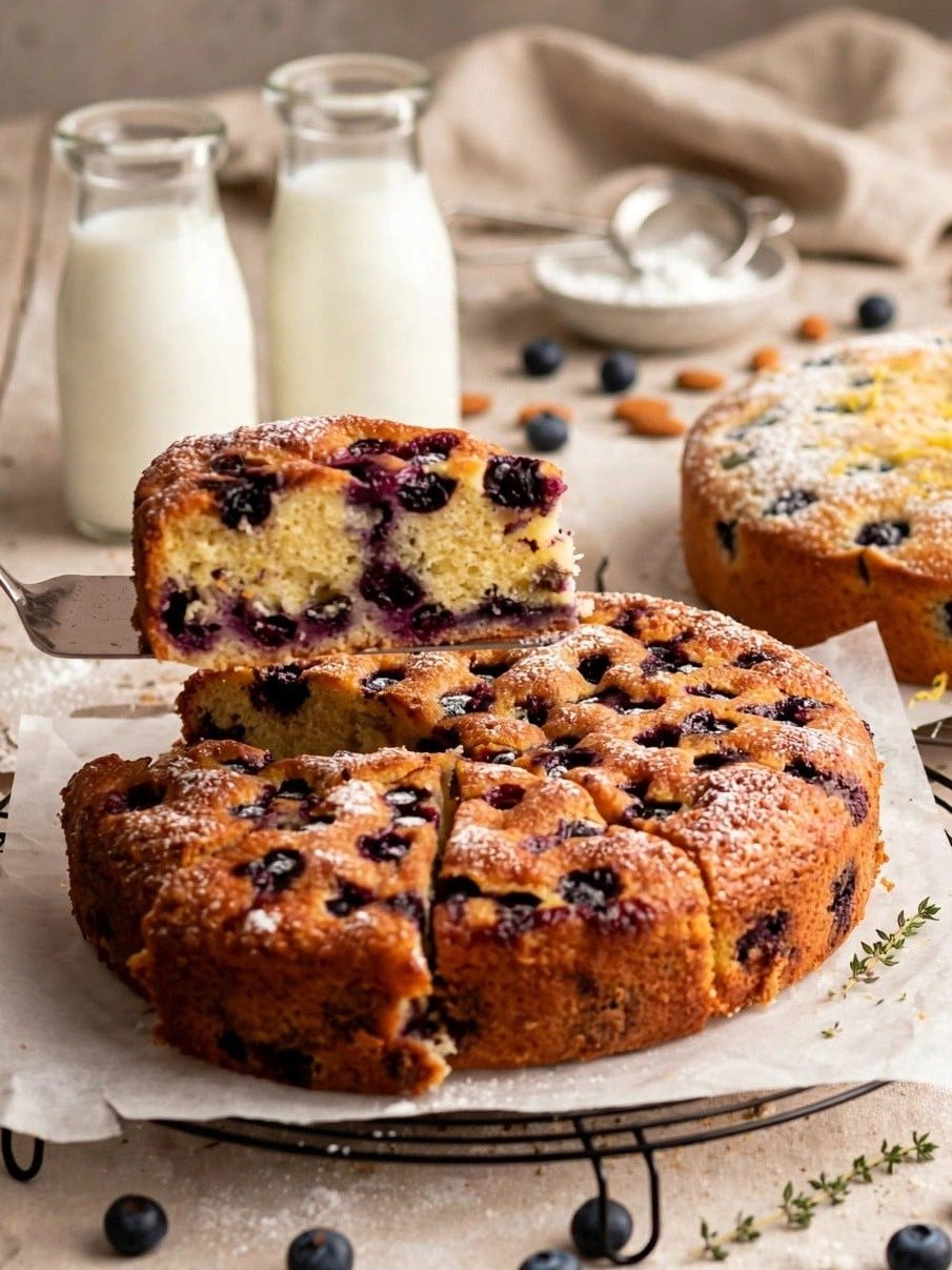 You Won't Believe How Easy! The 1-Bowl Blueberry Cake That Will Instantly Become Your New Obsession