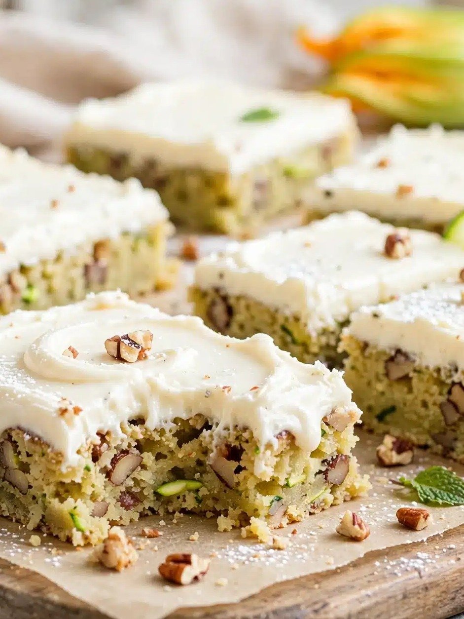 Unlock Summer's Secret Weapon: These Zucchini Bars with Brown Butter Frosting Will Blow Your Mind!