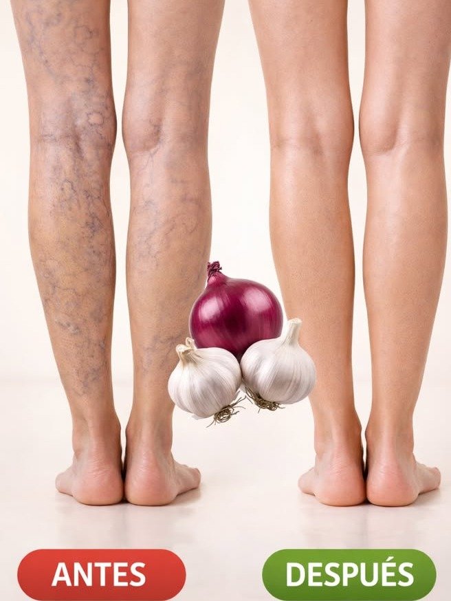 ¡El Secreto Mejor Guardado Contra las Varices! Descubre Cómo el Ajo y la Cebolla Pueden Transformar tus Piernas