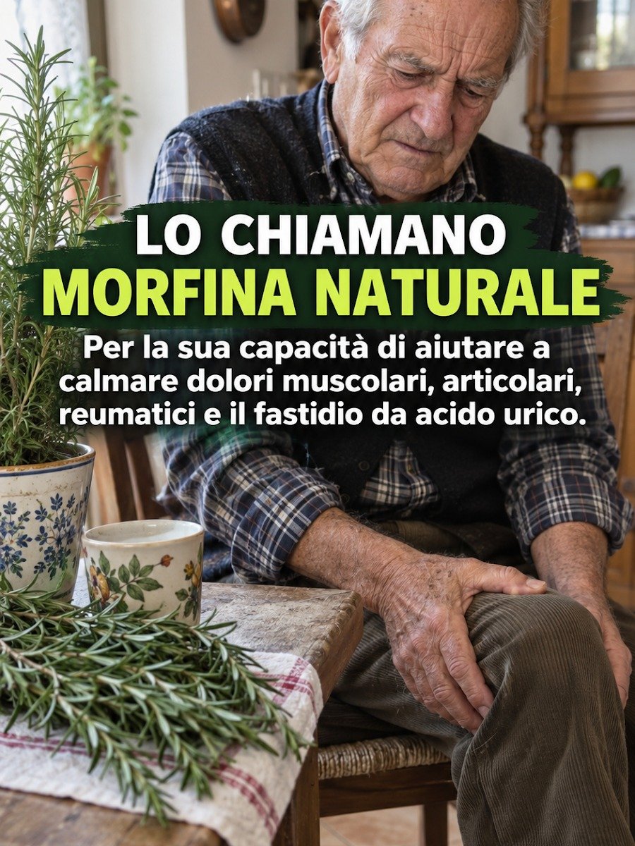 The 'Natural Morphine' Herb You NEED to Know For Muscle Pain Relief: How to Use Rosemary at Home Tonight!