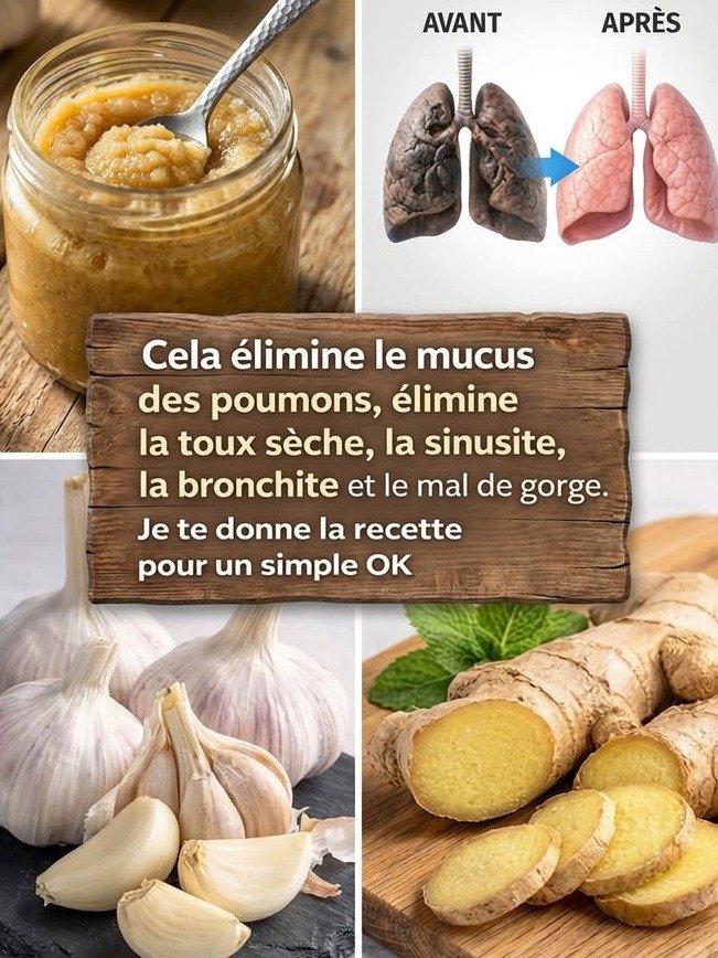 ¡Libera Tus Pulmones y Calma Tu Garganta al Instante! El Secreto Milenario de Ajo y Jengibre que Debes Conocer