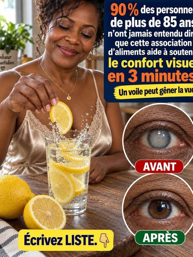 ¡Alerta si tienes más de 55! ¿El limón y estos alimentos pueden ELIMINAR tus cataratas? La verdad que NADIE te cuenta...