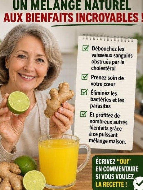 ¡URGENTE! Si tienes entre 30 y 75 años, este elixir natural de Moringa, Jengibre y Limón podría REVOLUCIONAR tu salud (y nadie te lo ha dicho).