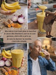 ¡Adiós al Dolor Articular! Descubre el REMEDIO NATURAL de Banana, Cebolla y Cúrcuma que Revoluciona tu Salud Ósea