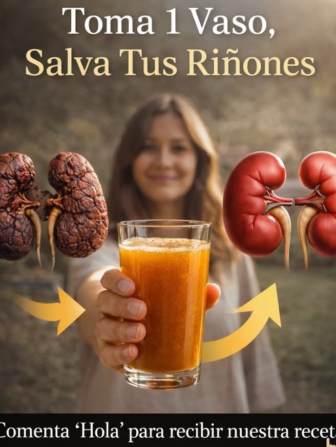 ¡No Ignoren Esto! La Bebida Diaria de 3 Ingredientes que Tus Riñones Te Suplican Que Bebas HOY