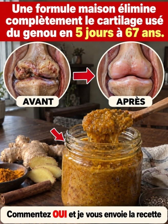 ¿Tienes 67 y dolor de rodilla? ¡Cuidado! Ninguna 'receta mágica' reconstruye tu cartílago en 5 días. Descubre lo que REALMENTE FUNCIONA.