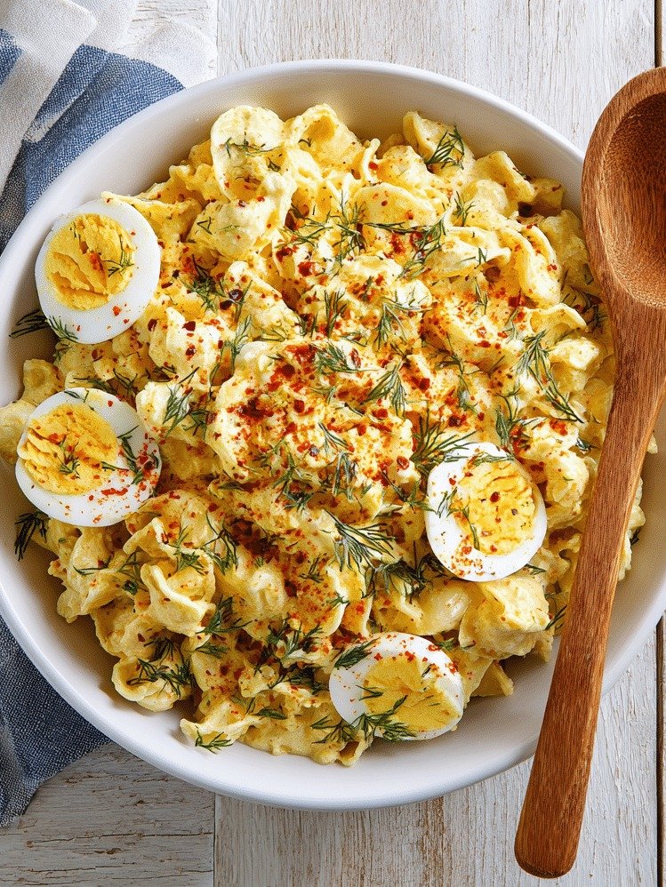 Stop Scrolling! This 30-Minute Deviled Egg Pasta Salad Will Be the Star of Your Next Party (Seriously!)