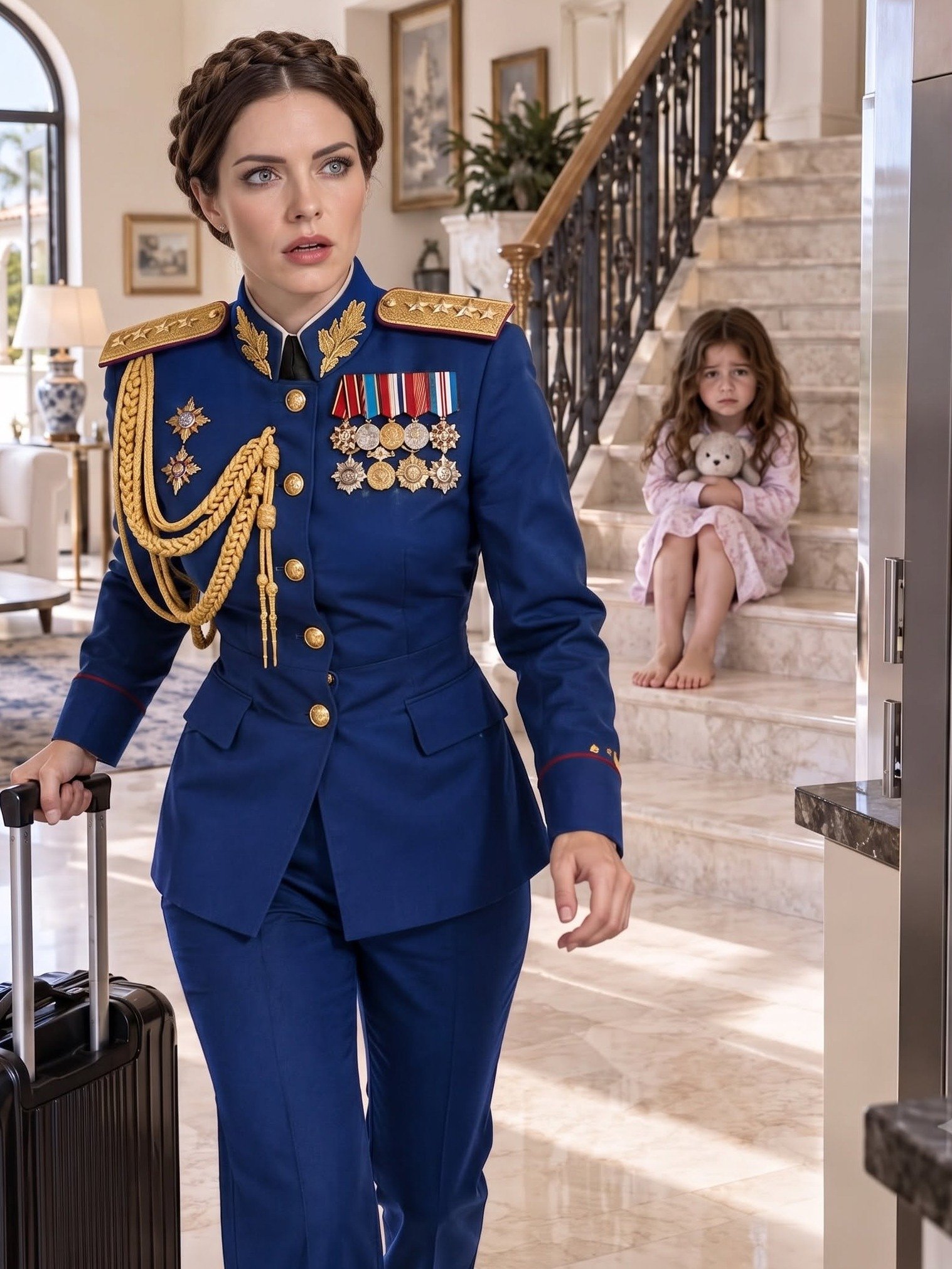 My 5-Year-Old Starved While I Was Deployed—Then Her Whisper, 'Mommy... Are You Real?', Uncovered My Husband's Vile Plot.