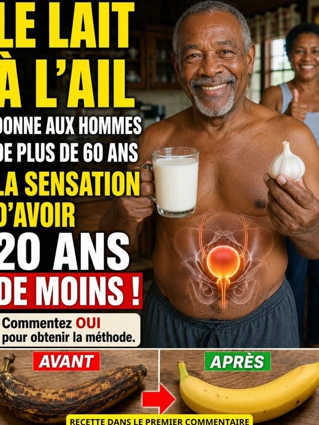 El Asombroso 'Reset' Matinal con Leche de Ajo que Hace que Hombres Mayores de 60 se Sientan 20 Años Más Jóvenes (¡La Industria lo Oculta!)