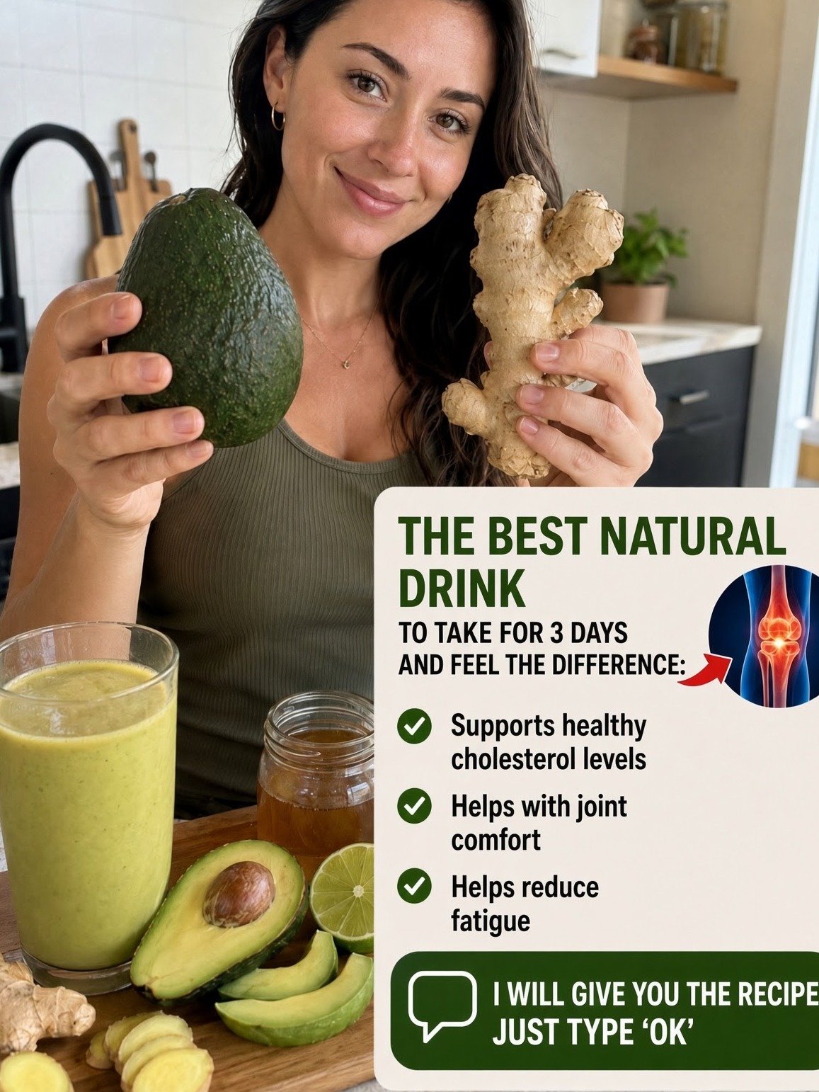 THIS 5-Minute Drink Is Going VIRAL For a Reason: Avocado & Ginger's Shocking Health Benefits You Can't Afford to Miss!