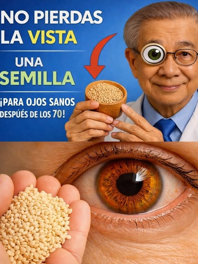 ¿Más de 70 y Tu Vista te Falla? El Secreto Olvidado de un Puñado de Ajonjolí que Nadie te Contó (¡Por Menos de $20 a la Semana!)