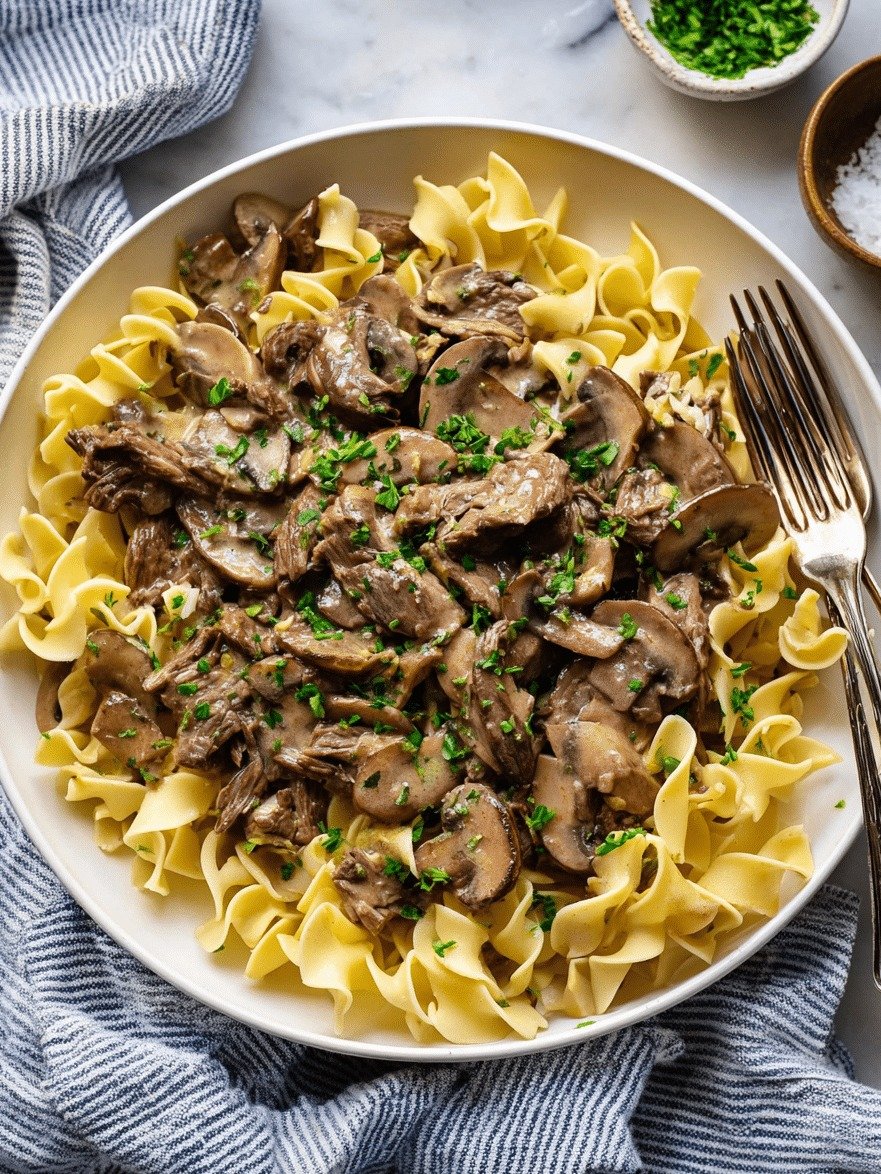 The ONLY Beef & Noodles Recipe You'll Ever Need (Your Family Will Beg For Seconds!)