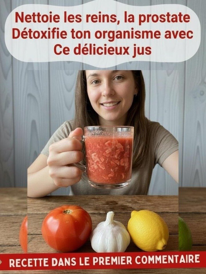 ¡El Único Jugo que tus Riñones y Próstata Suplicaban! Descubre el Poder Oculto de Ajo, Tomate y Limón