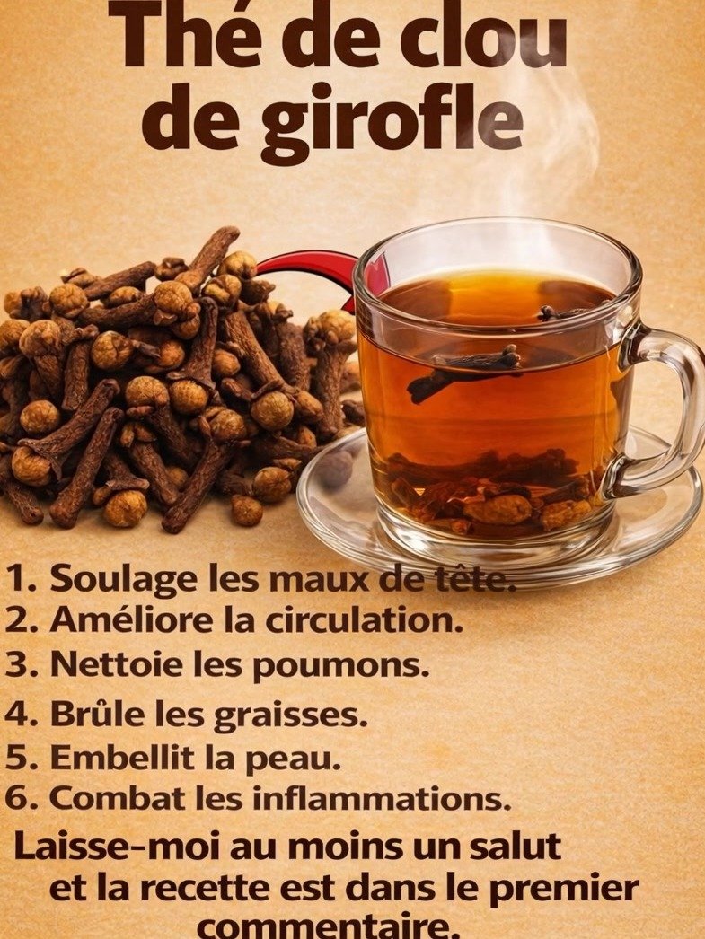 ¡El Secreto Milenario que Tu Cuerpo Pide a Gritos! Descubre los Increíbles Poderes del Té de Clavo de Olor