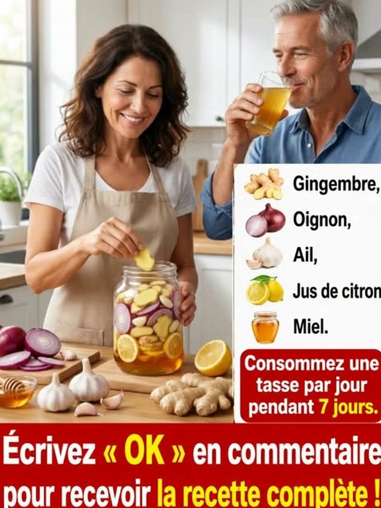 El Secreto Ancestral que Tu Abuela Conocía: Jengibre, Cebolla, Ajo, Limón y Miel – ¡Descubre Sus Increíbles Beneficios y Cómo Usarlo Sabiamente!