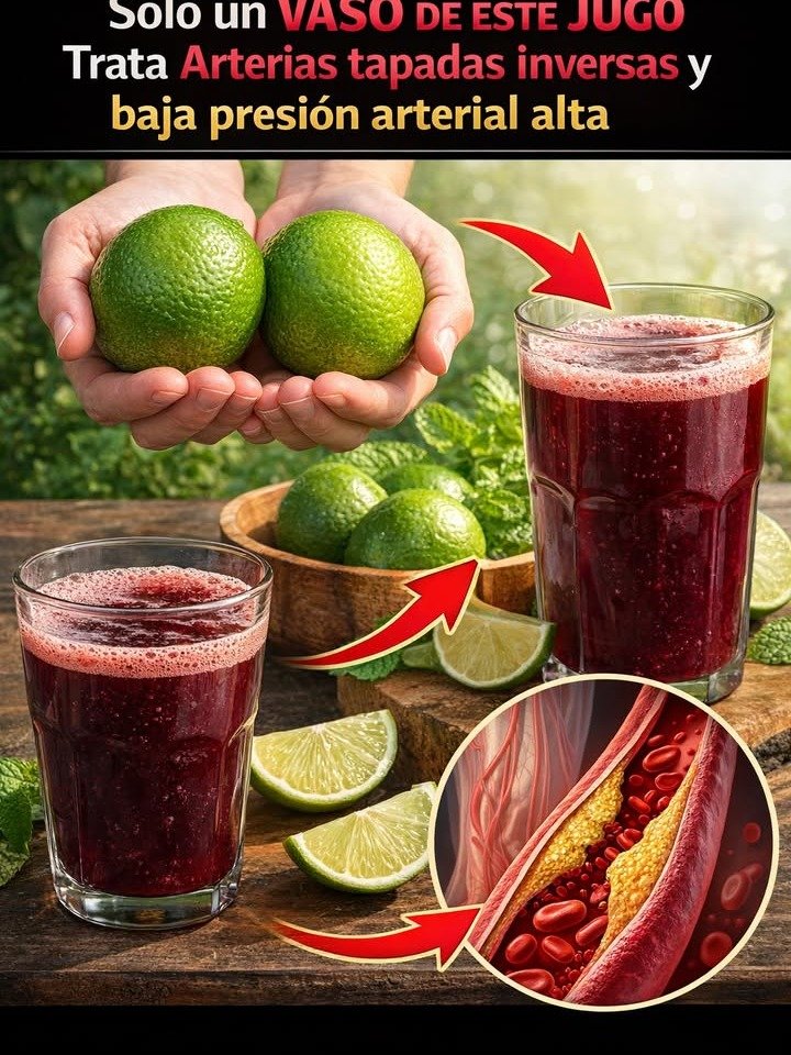 ¡ADIÓS Presión Alta y Hígado Graso! El Jugo de Betabel y Limón que Transforma Tu Salud en 15 Días (El Secreto que Nadie Te Cuenta)
