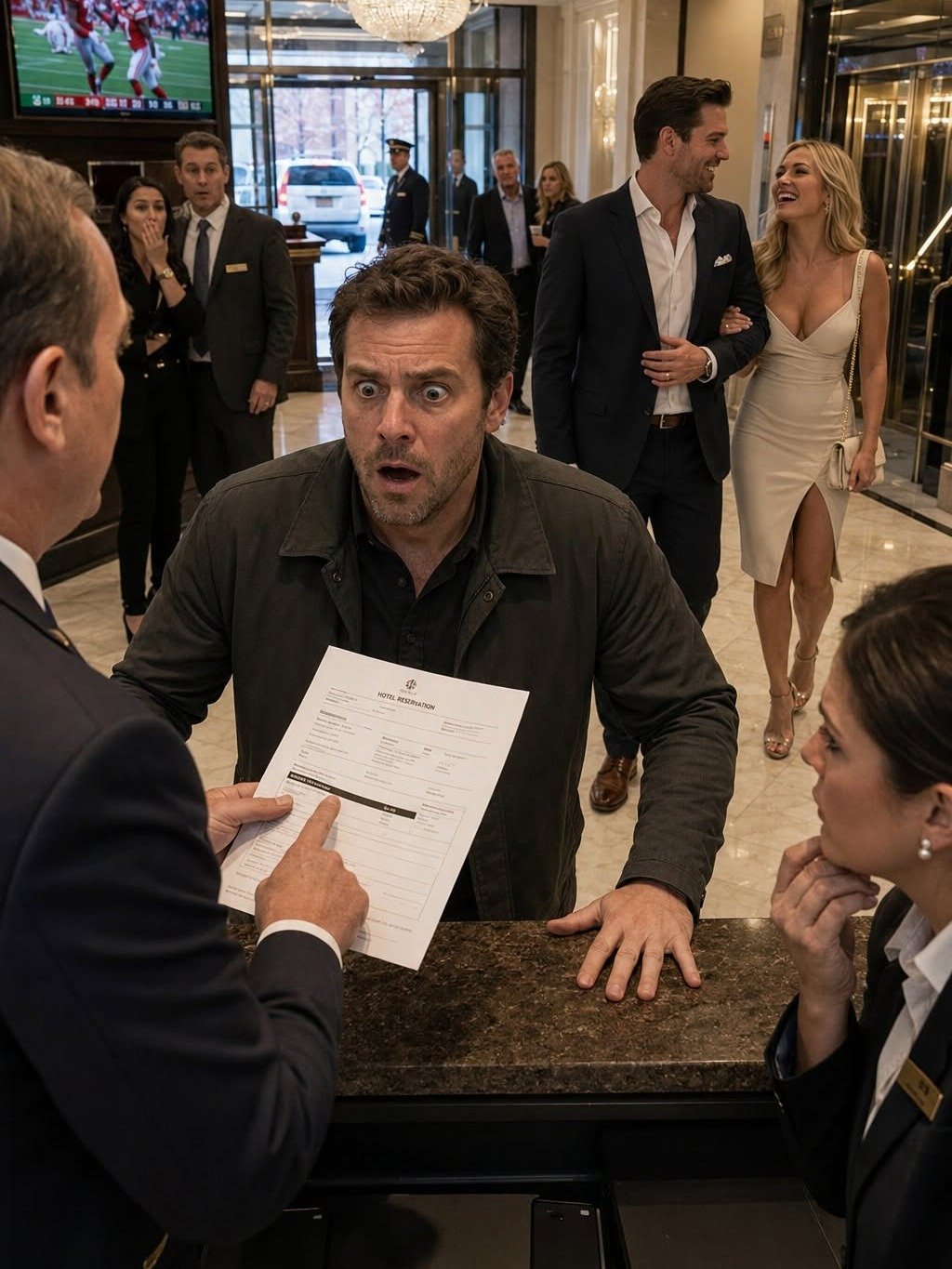 Her 'Size Matters' Taunt Was Just the Start. The Hotel Clerk's Whisper About My Wife's Betrayal Unveiled a Chilling Masterplan.