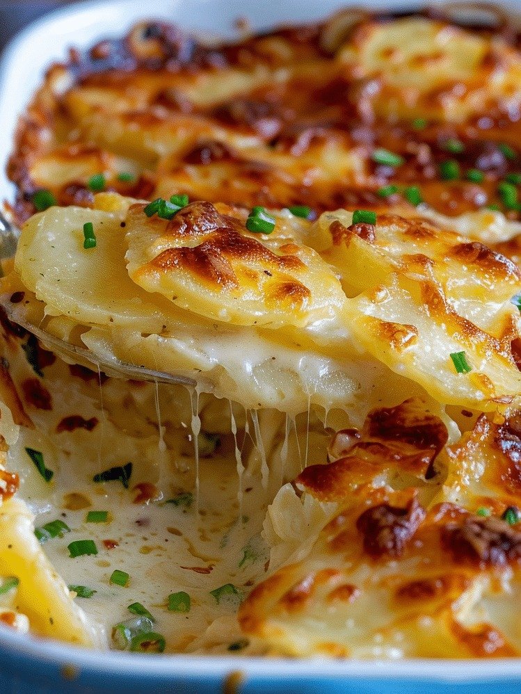 Warning: This Loaded Scalloped Potatoes Recipe Is So Good, You'll Never Make Them Any Other Way!
