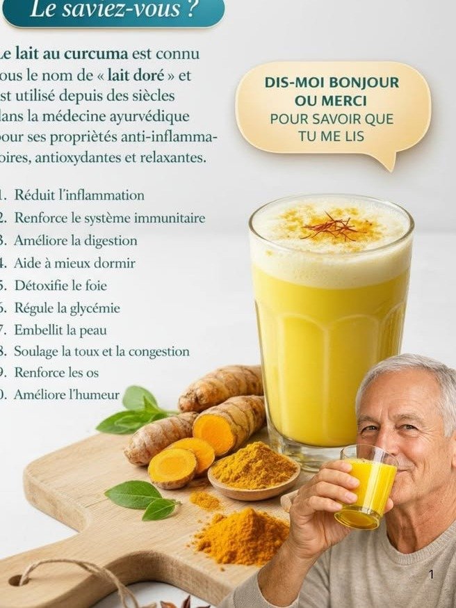 El Secreto Dorado que Tu Cuerpo Implora: ¡Los 10 Poderes Ocultos de la Leche de Cúrcuma que Debes Conocer AHORA!