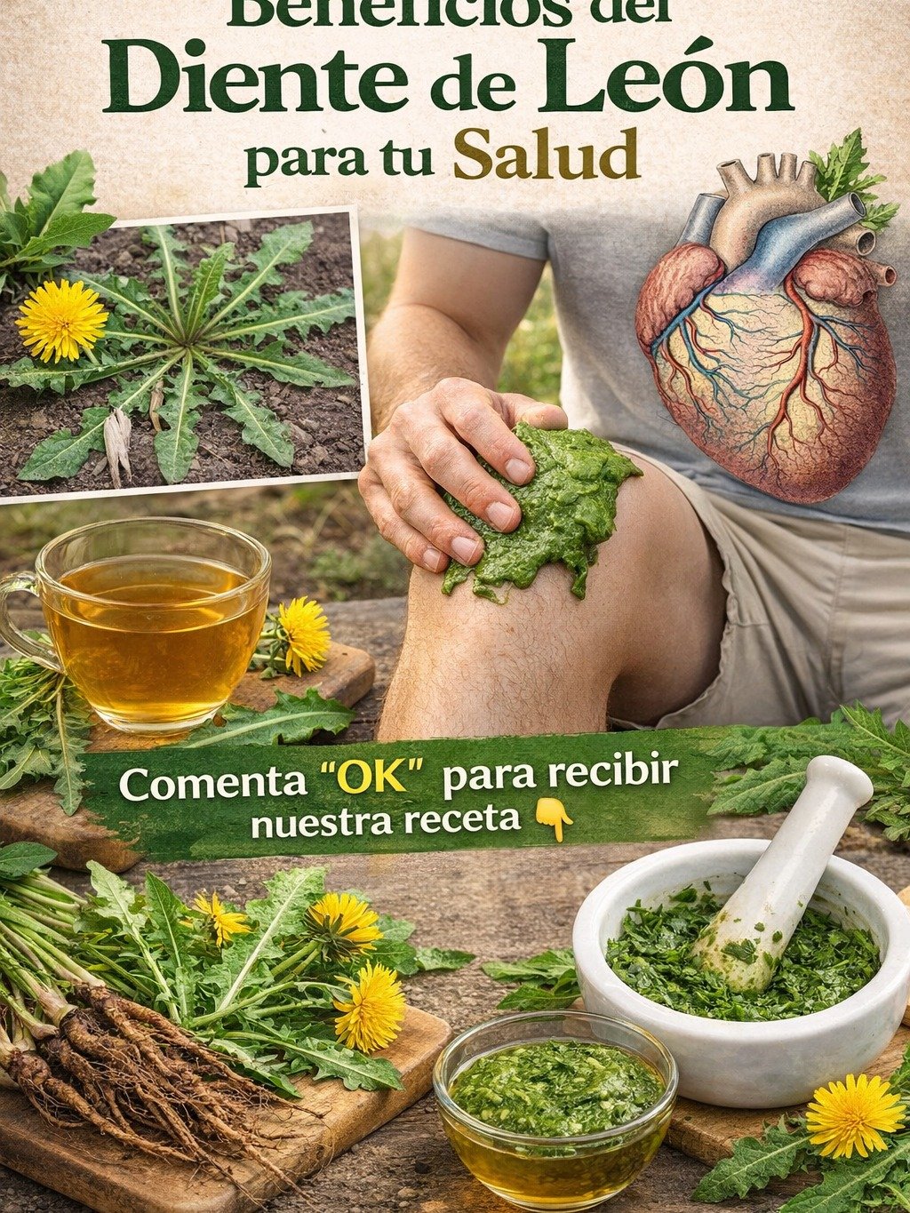 ¡No la arranques! Esta 'Maleza' Oculta 7 Secretos para Transformar tu Salud (El Diente de León que Debes Conocer)