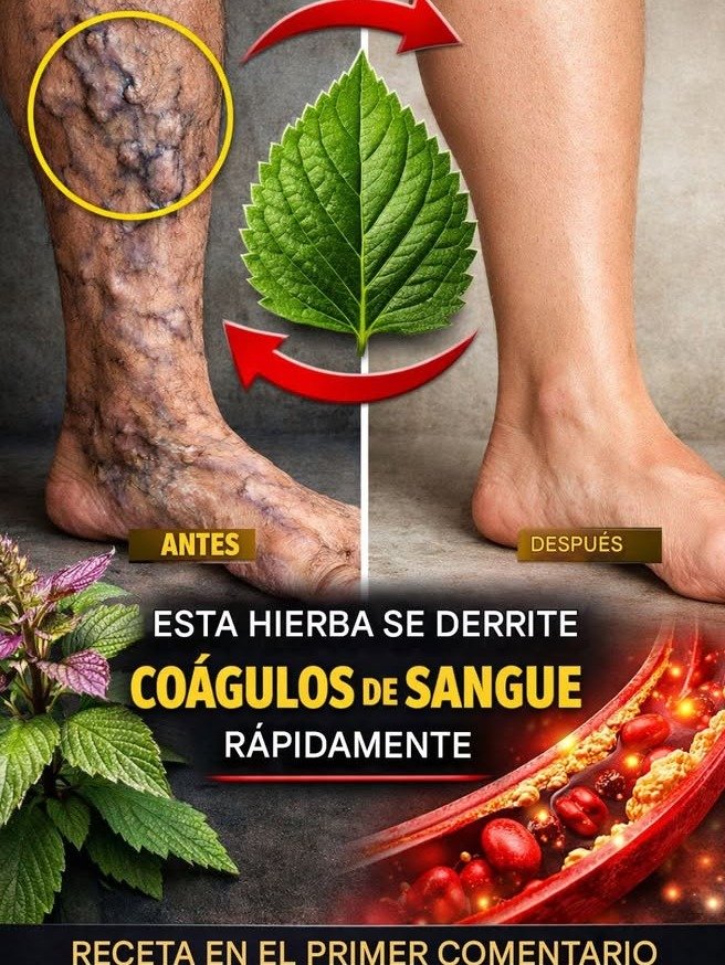 ¡Alerta! Si tienes más de 40, estas 6 hierbas secretas PUEDEN DESBLOQUEAR tu circulación y cambiar tu energía para siempre