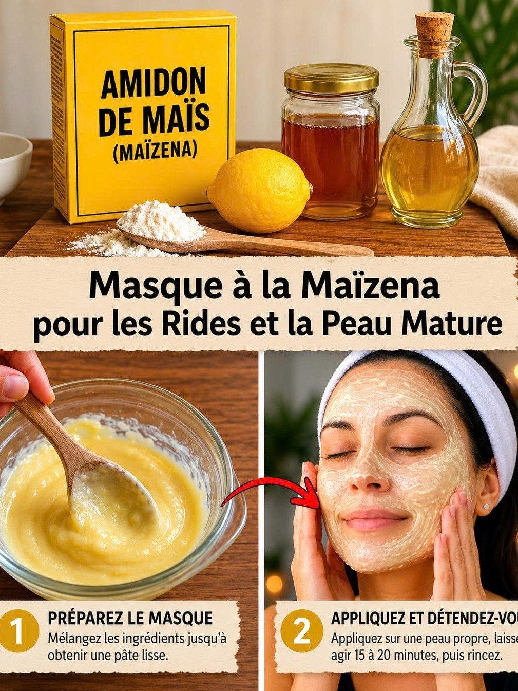 El Secreto Mejor Guardado: La Mascarilla de Maicena que Dejará Tu Piel Irresistiblemente Suave y Radiante (¡No te lo Pierdas!)