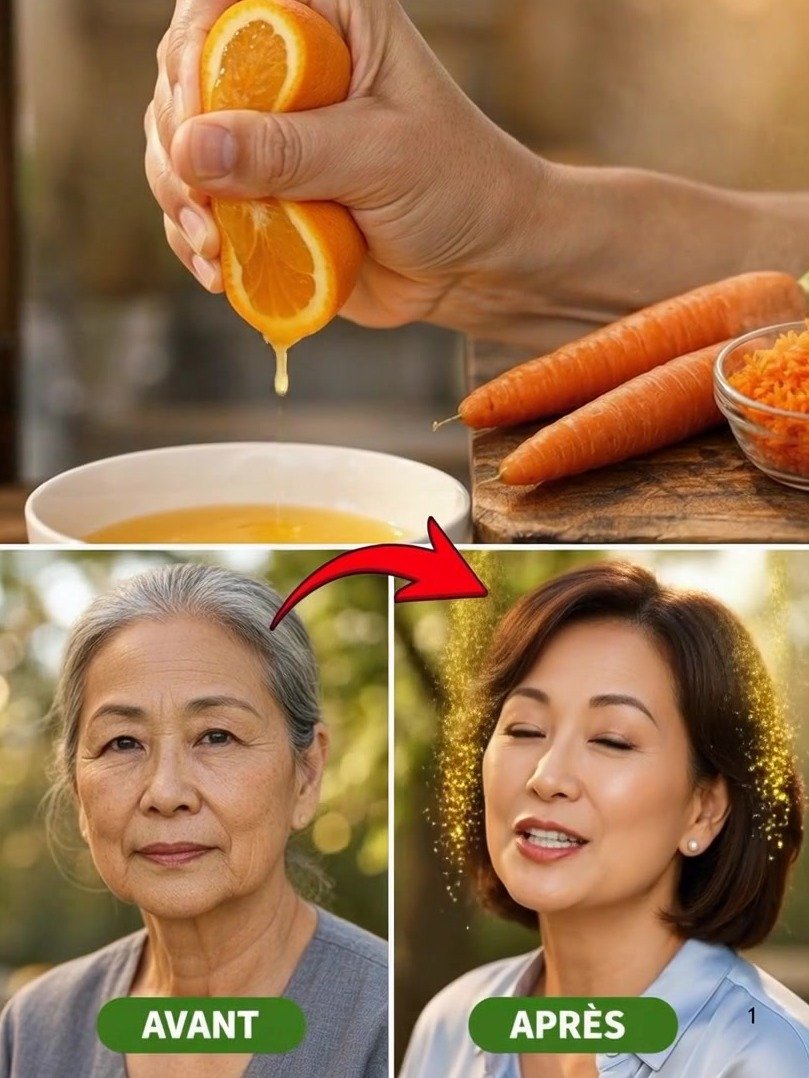 El ELIXIR Secreto de Zanahoria y Naranja que Borra 10 Años de tu Piel (¡Sin Químicos!)