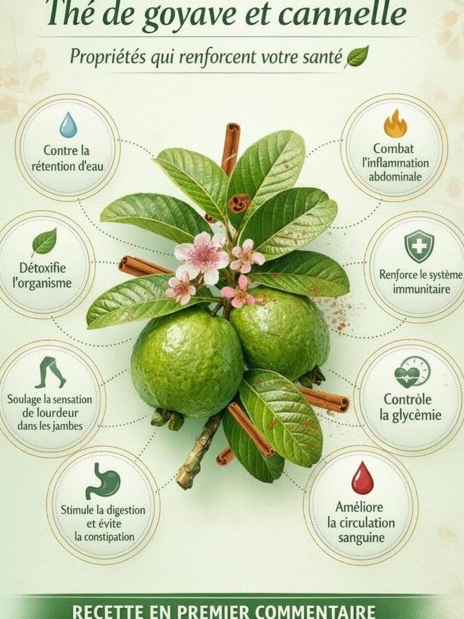 ¡El Secreto Ancestral que Cambiará tu Vida! Descubre el Poder Oculto de las Hojas de Guayaba y Canela para una Salud Óptima