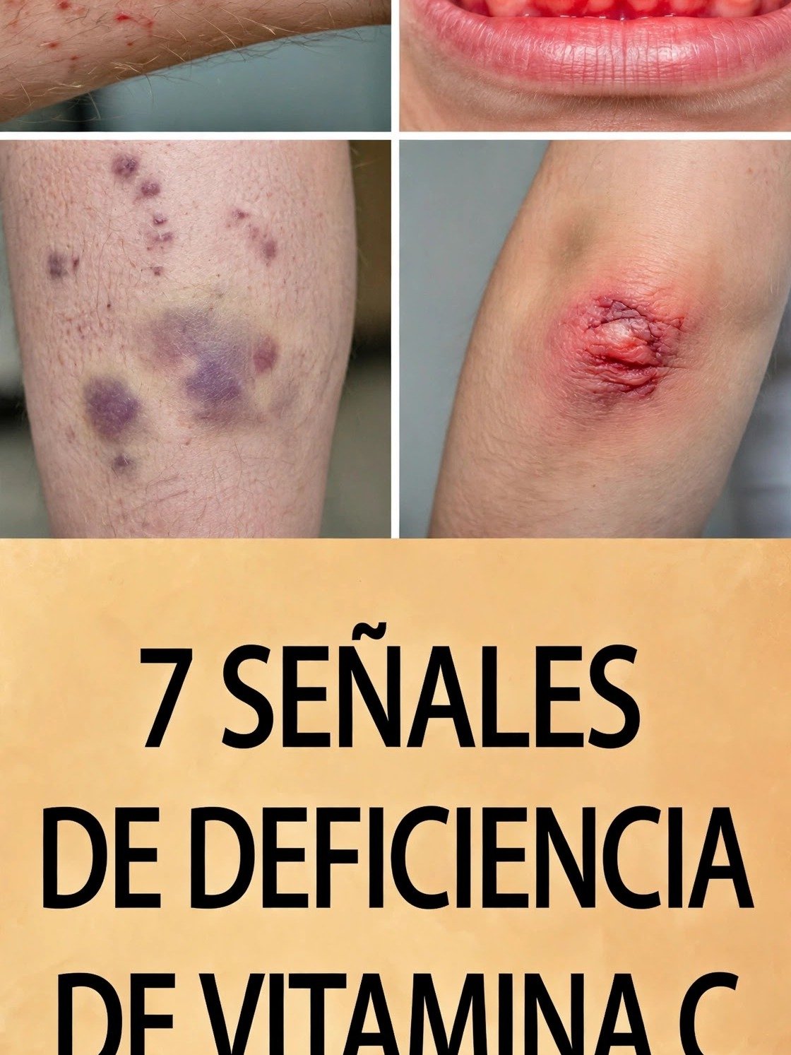 ¡Alerta Roja! Tu Colágeno se Desmorona: 7 Señales Silenciosas de Deficiencia de Vitamina C Que Debes Conocer AHORA