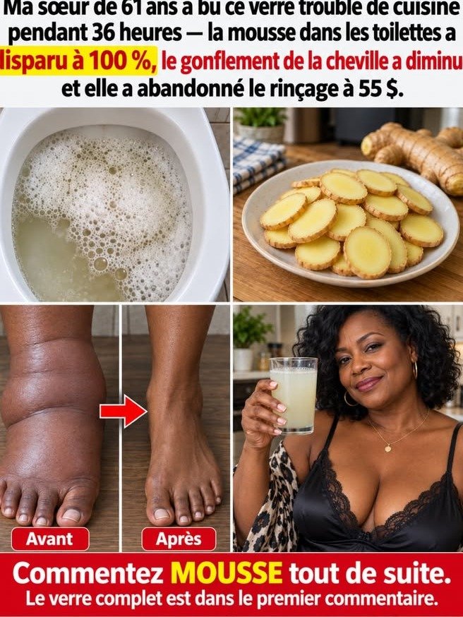 ¡Alerta! Si Ves Espuma en el Inodoro y Tus Tobillos Se Hinchán, Este Secreto de Cocina Podría Salvarte de Problemas Mayores