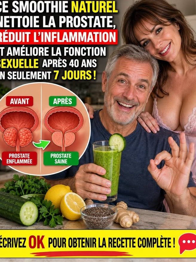 El SECRETO MEJOR GUARDADO: Un simple smoothie de remolacha que DESBLOQUEA tu próstata y elimina la inflamación para siempre