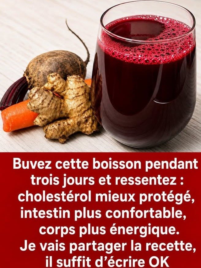 ❤️🥤 ¡30 Días Que Cambiarán Tu Vida! Bebe Esta Receta de Remolacha y Siente la Transformación en tu Energía y Bienestar