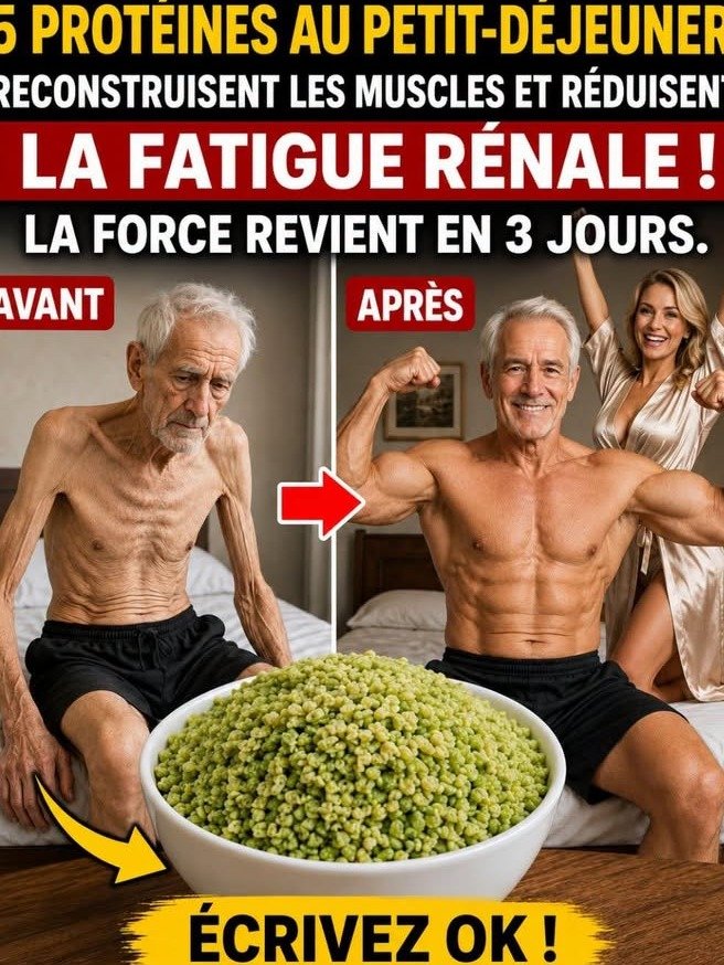 ¡No lo Creerás! 5 Desayunos Proteicos que REGENERAN tus Músculos y Protegen tus Riñones (¡Sin Esfuerzo Extra!)