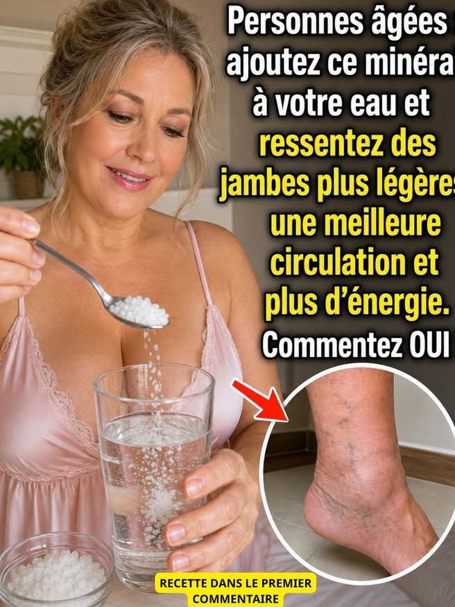 ¡El Mineral Secreto en Tu Agua que Elimina la Pesadez de Piernas y Despierta Tu Energía Oculta! ¿Lo Estás Usando Bien?