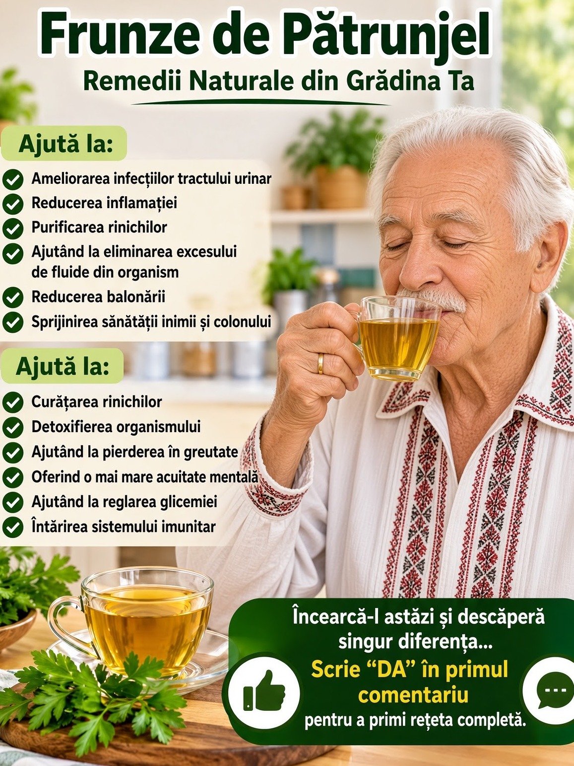 Unlock Nature's Hidden Gem: Why Parsley Tea Is the Simple Daily Ritual You CAN'T Afford to Skip!