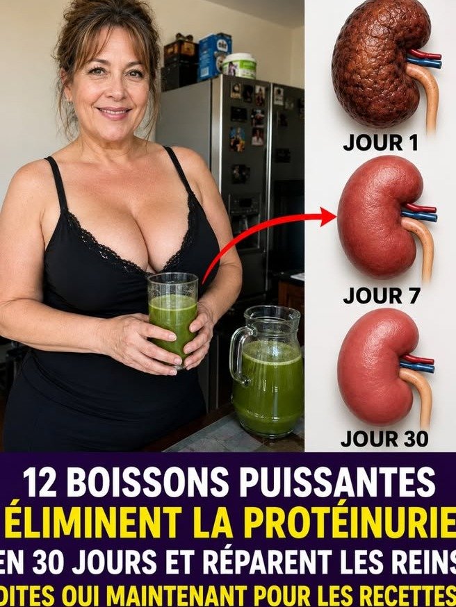 ¡Alerta Renal! Descubre las 12 Bebidas Diarias que Tus Riñones Necesitan para Reducir la Proteína y Trabajar Menos