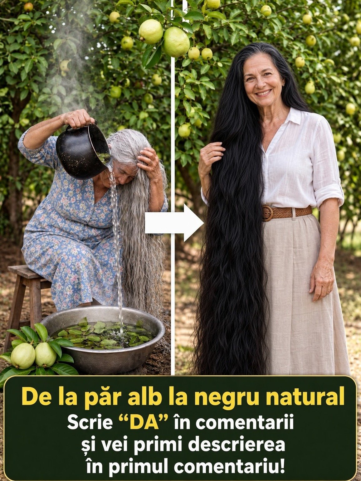 The Viral Guava Leaf Hack for Grey Hair: Can It REALLY Turn White Strands Dark? (The TRUTH Revealed!)