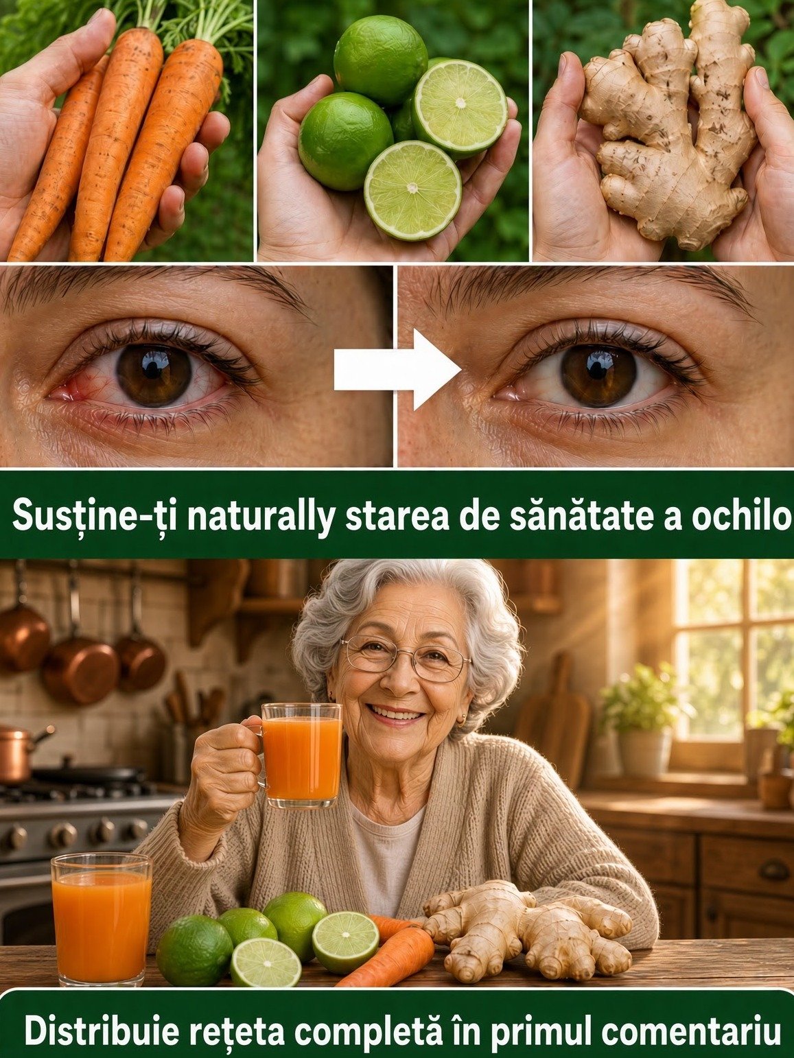 Is This THE Secret to Sharper Vision? The Eye-Opening Truth About This Viral Carrot & Greens Smoothie!