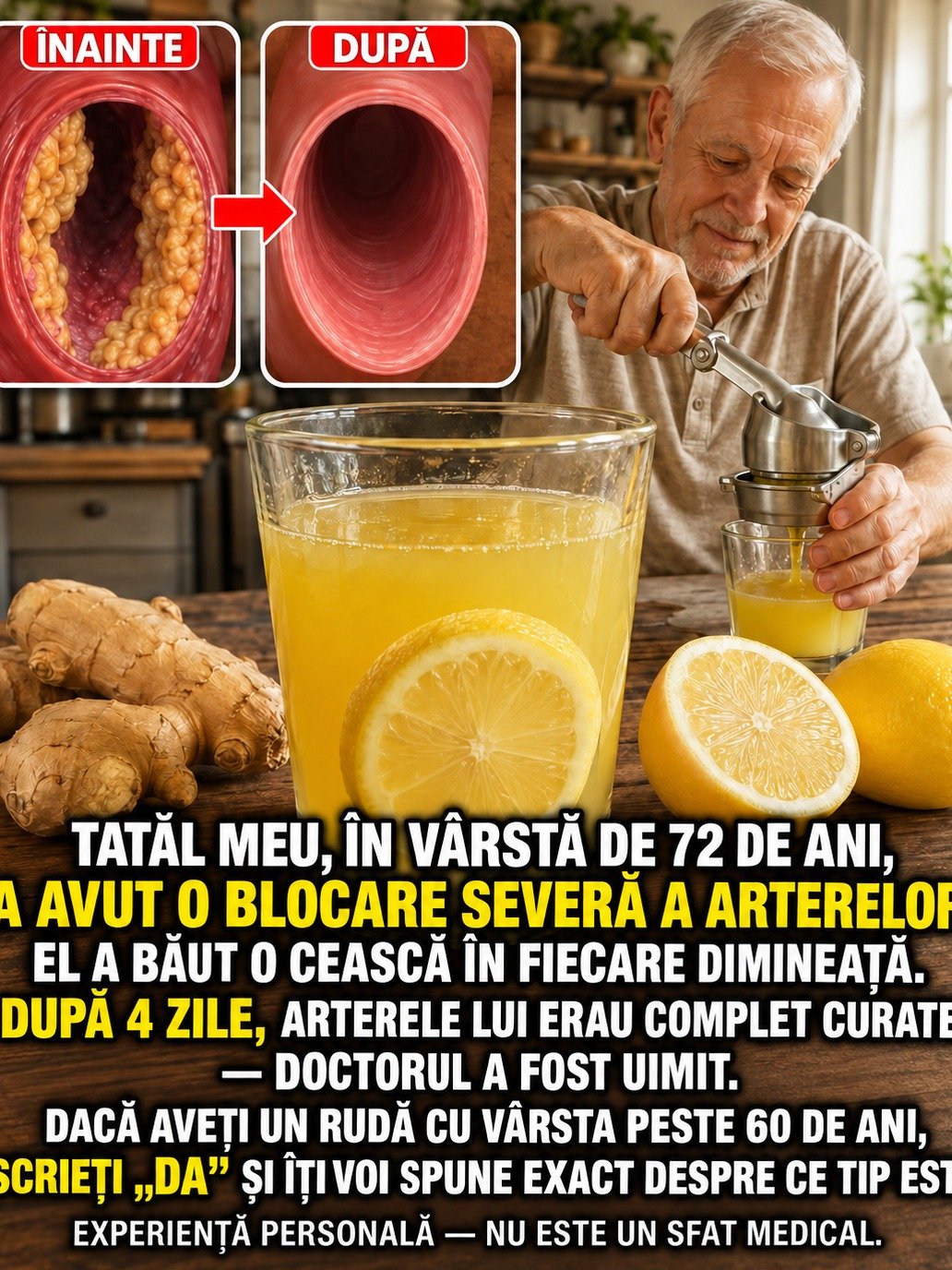 The 'Artery Cleansing' Yellow Drink: What Doctors Want You to Know BEFORE You Sip!